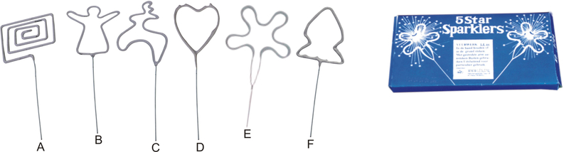 VG269A / B / C / D / E / F Novelties Sparkler