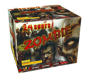 VG19007 24 disparos pastel zombie
