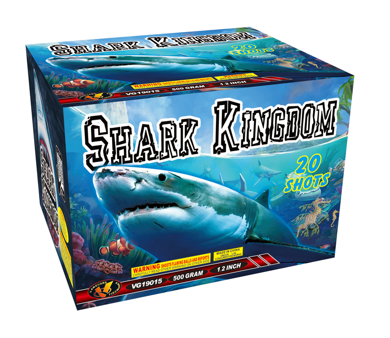VG19015 20 Disparos Cake Shark Kingdom