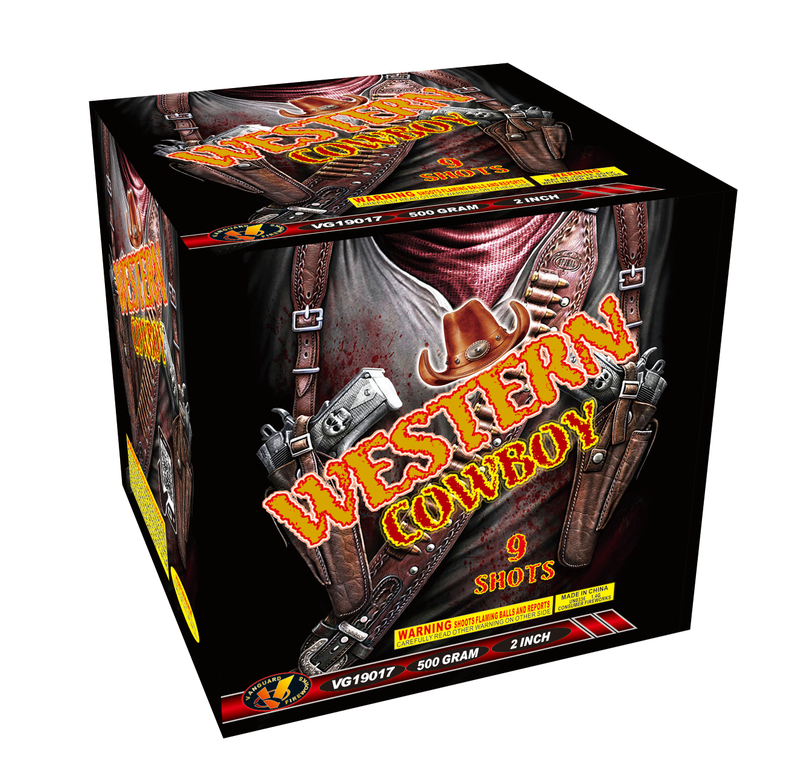VG19017 Cowboy Occidental 9 tiros Torta