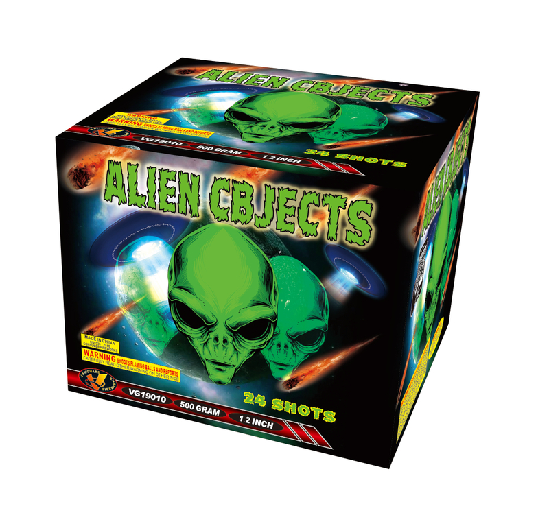 VG19010 24 THOTS CAKE ALIEN CBECTS