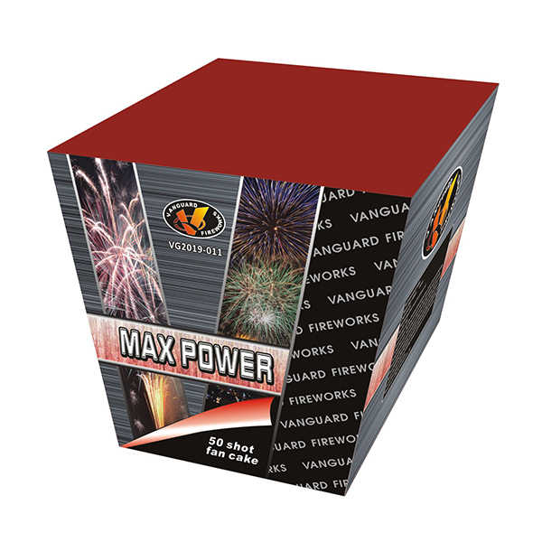 MP50 / VG2019-011 50 Disparos Pastel de ventilador Max Power